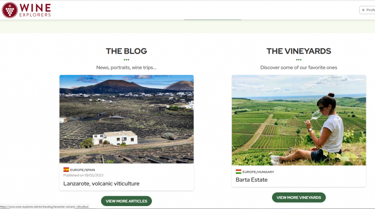 Blog Explorateurs de vins
